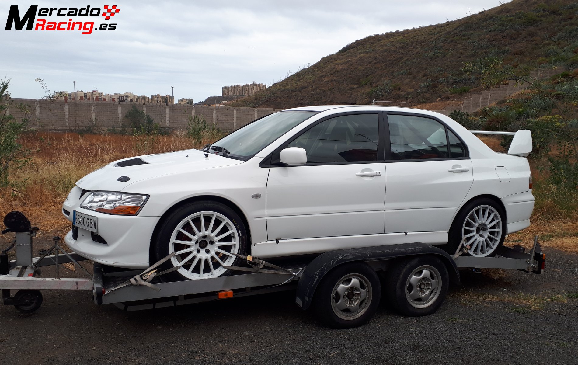 Mitsubishi evo 8 grupo a (canarias).