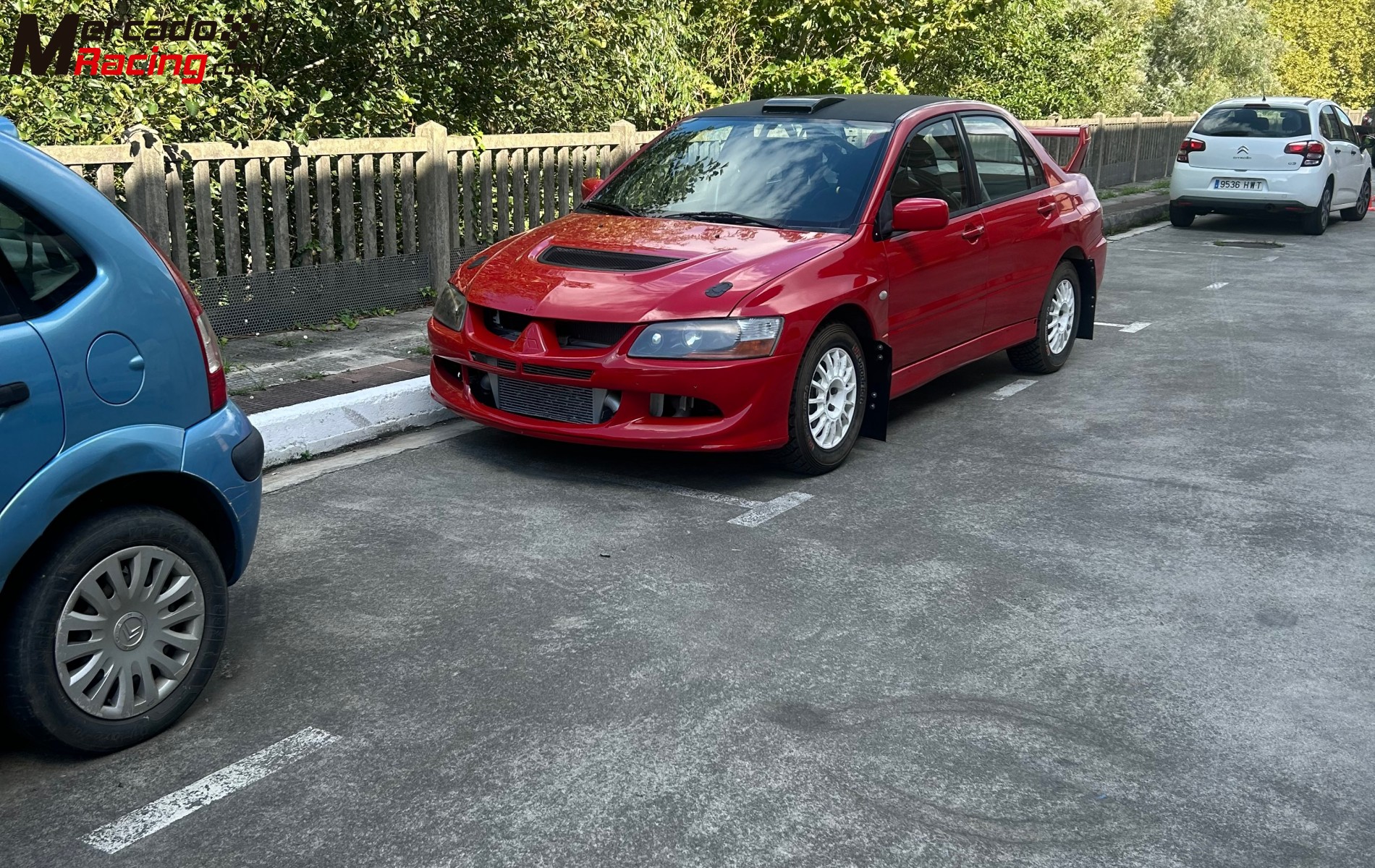 Mitsubishi evo tierra