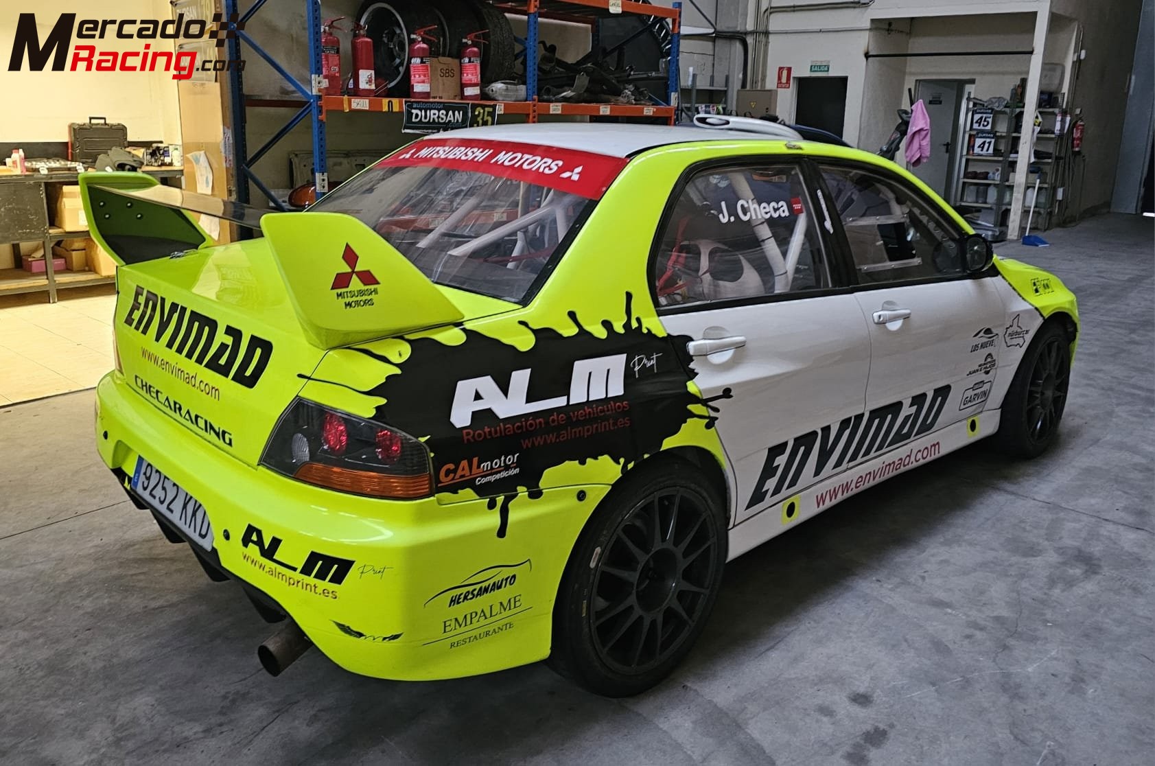 Mitsubishi evo 7 n-plus