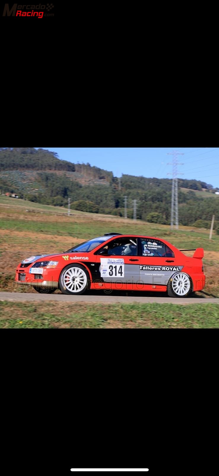 Mitsubishi lancer evo ix grupo a / rally & montaña