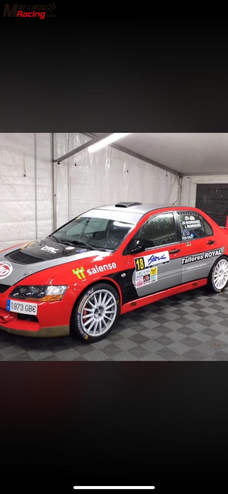 Mitsubishi lancer evo ix grupo a / rally & montaña