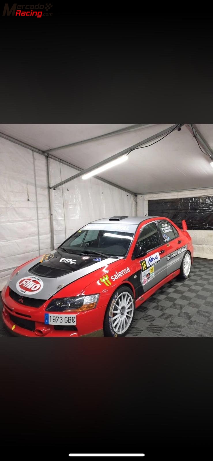 Mitsubishi lancer evo ix grupo a / rally & montaña