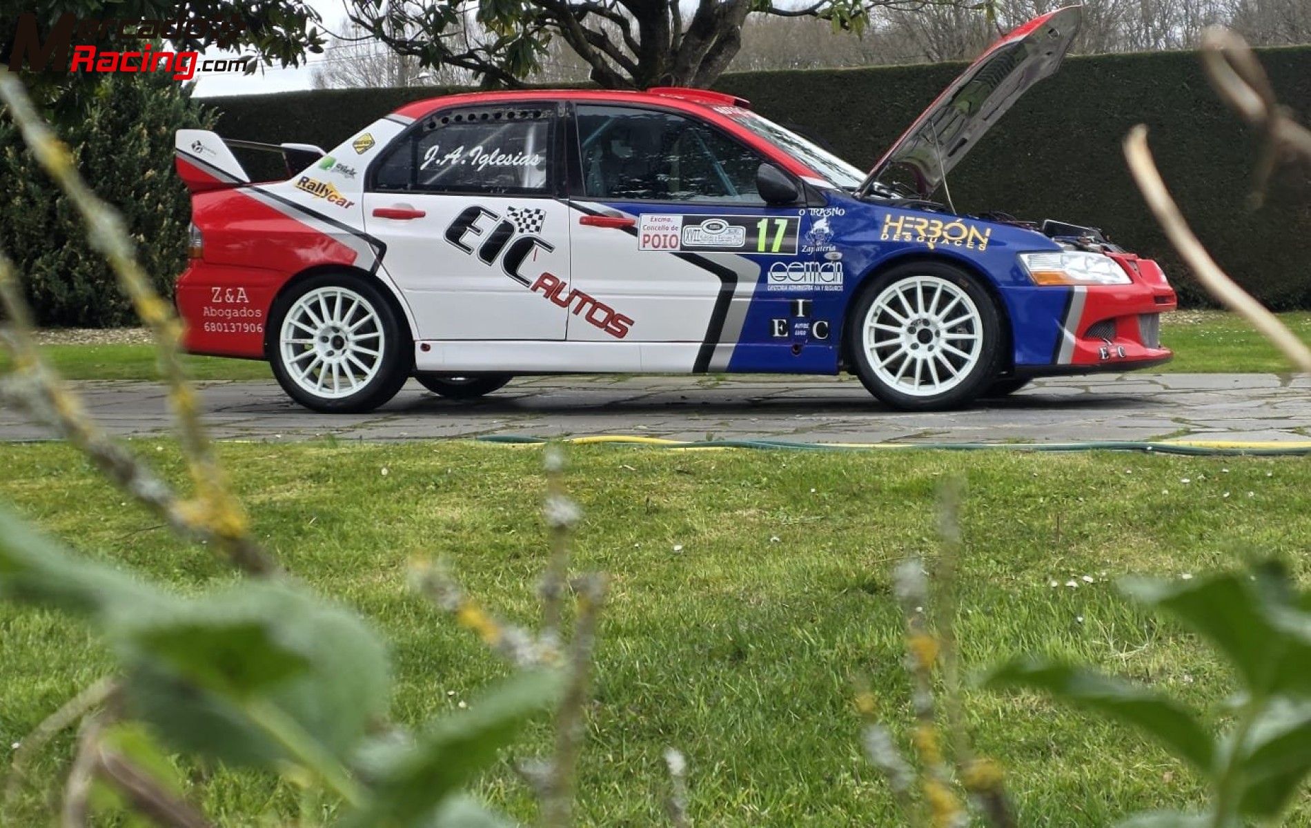  mitsubishi evo 8 .coche muy rapido 