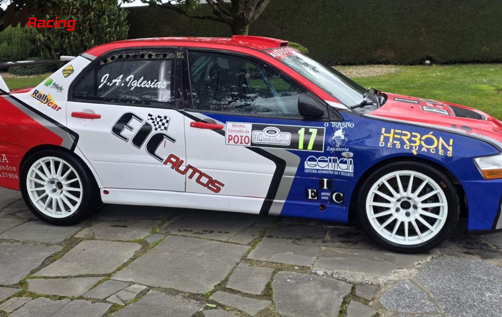 Vendo o cambio mitsubishi evo 8 .coche muy rápido