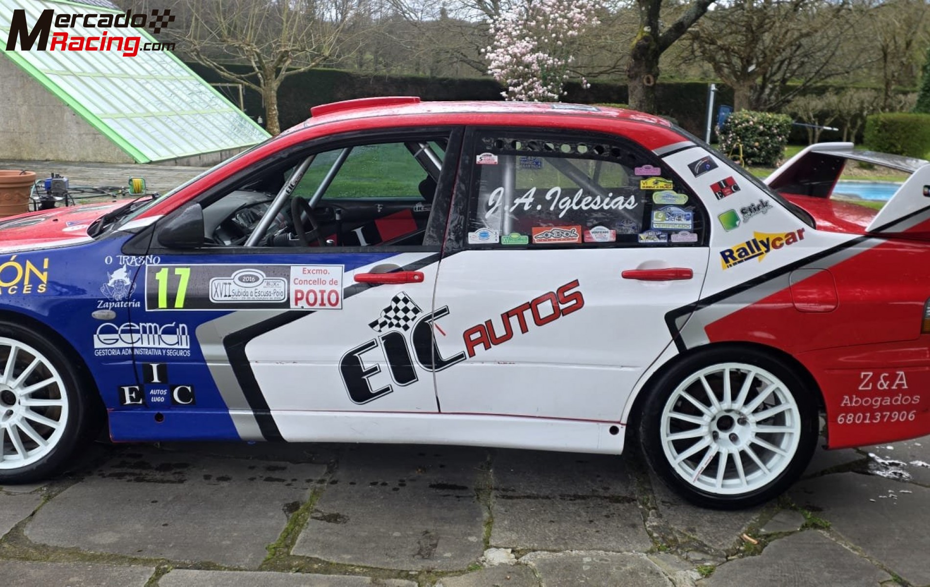 Vendo o cambio mitsubishi evo 8 .coche muy rápido