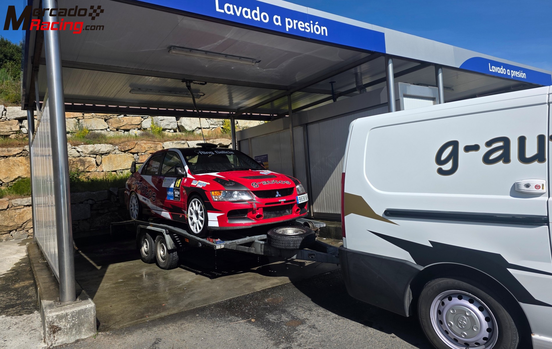 Mitsubishi lancer evo 9 original rally