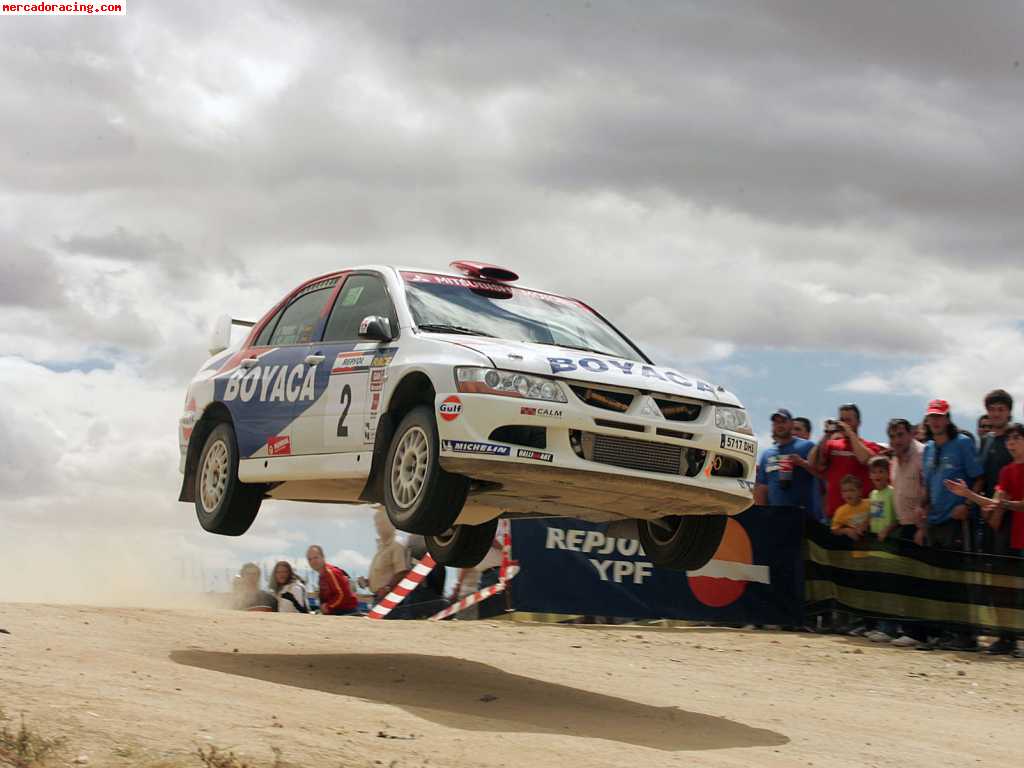 Mitsubishi evo vii campeon de españa