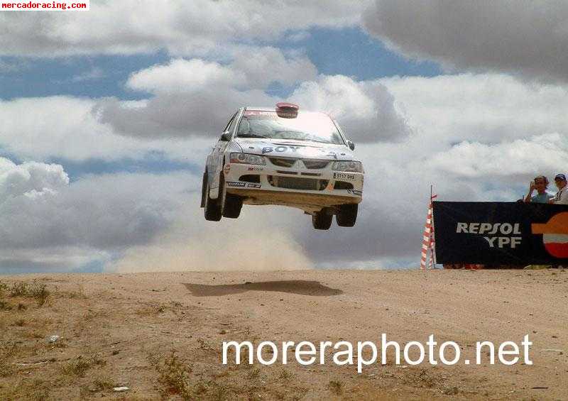 Mitsubishi evo vii campeon de españa