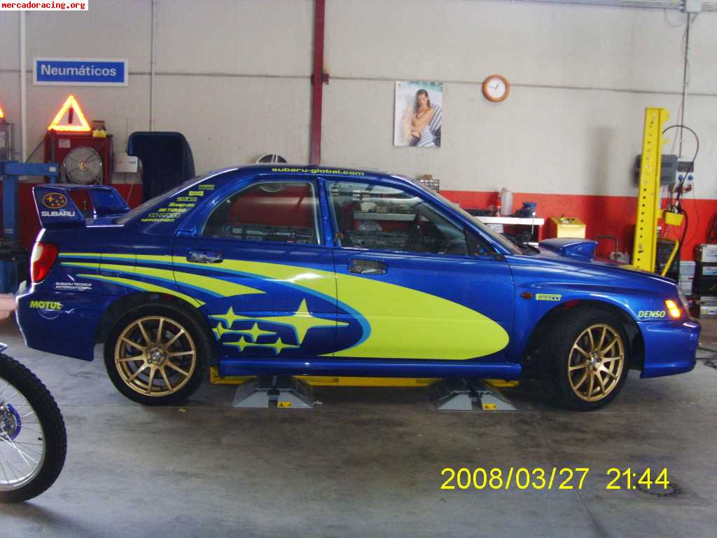 Subaru impreza replica. precioso