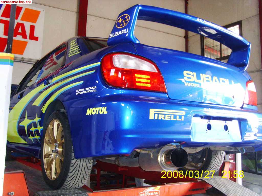 Subaru impreza replica. precioso