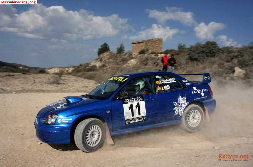 Vendo subaru de competición