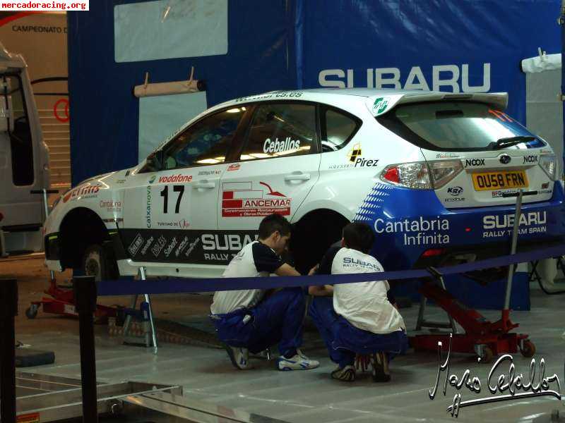 Subaru n14 campeon de españa gr-n 2010 rallyes de tierra
