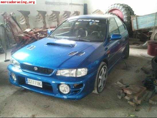 Siniestro subaru gt  99