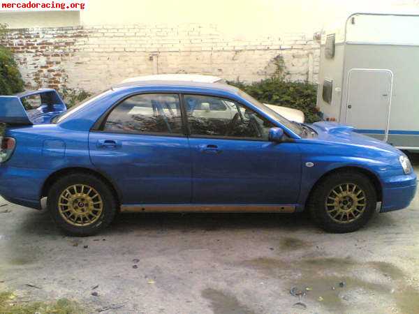 Subaru impreza sti 2005 rallye competición