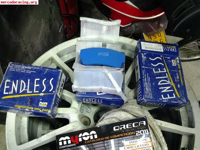 Juego pastillas freno endless subaru sti 