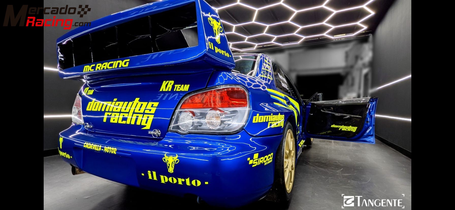 Subaru  wrc world rally car n12 réplica