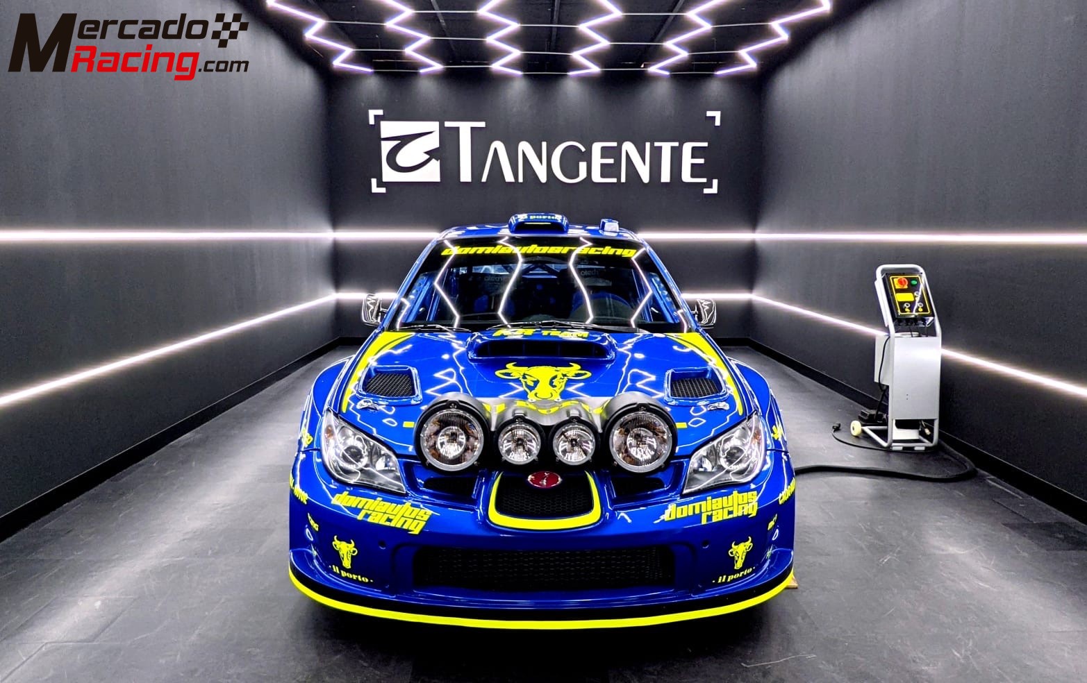 Subaru wrc world rally car n12 réplica