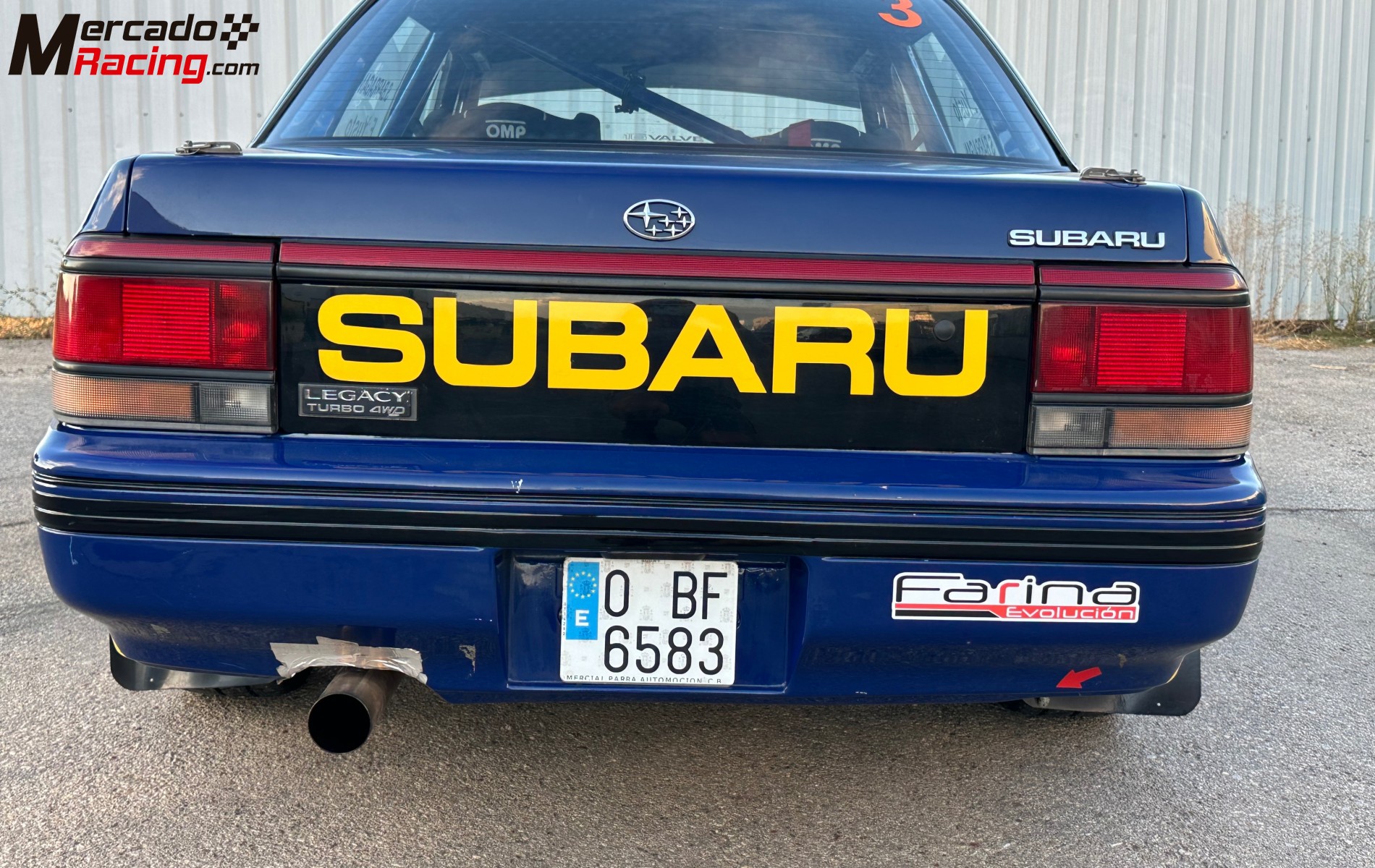Subaru legacy turbo g a  fía 