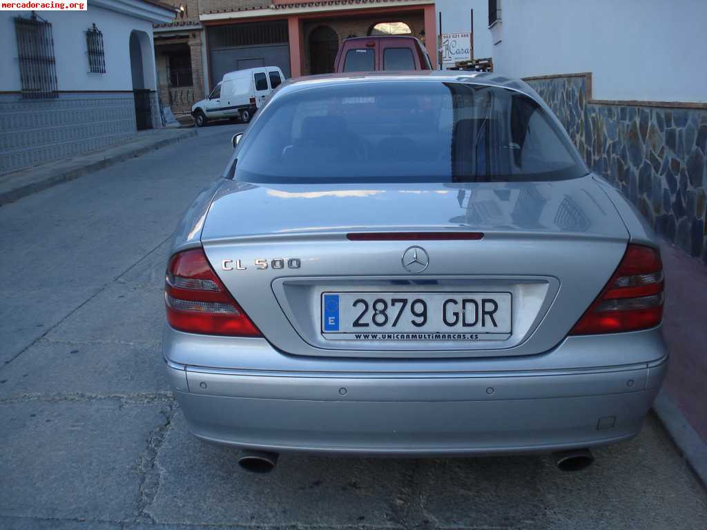 Se cambia mercedes cl 500 por cm, o por coche de rallys