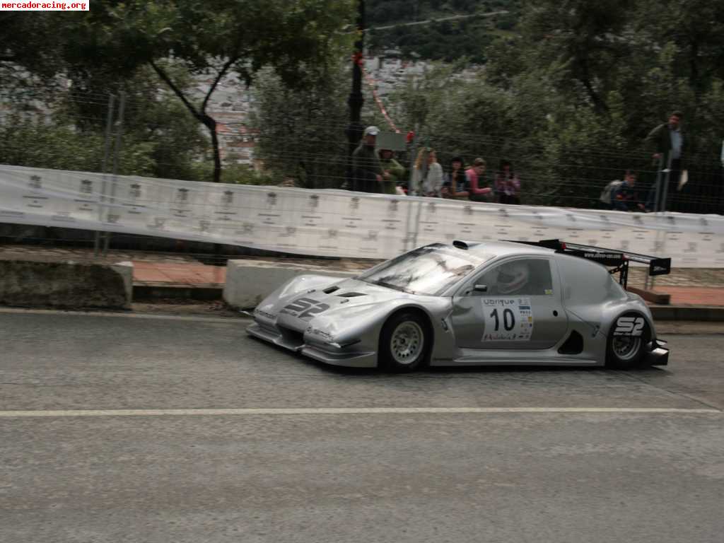 Coche oficial de pedro roca silver car