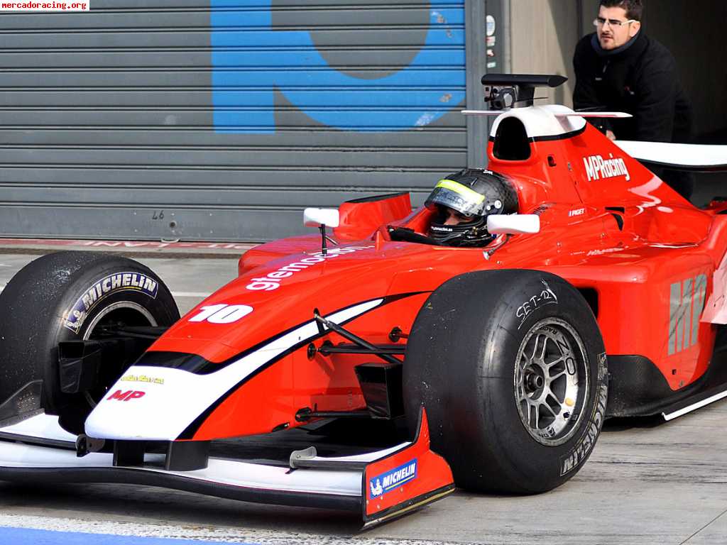 Mp racing vende sus monopazas de f3 y gp2