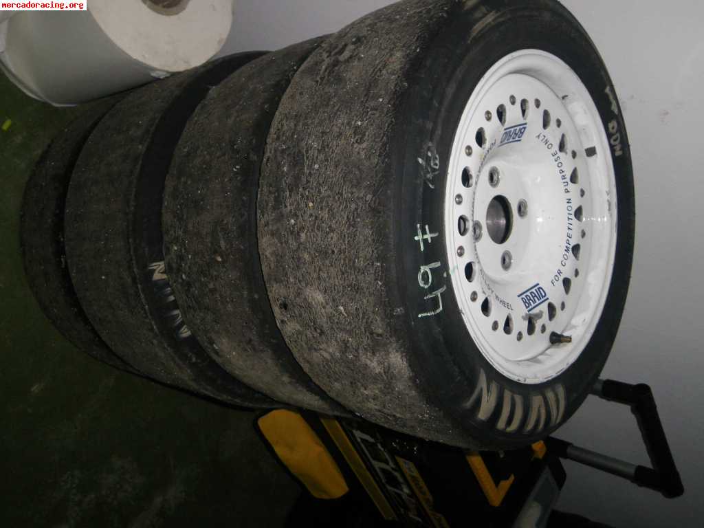 Llantas braid ultraligeras para speed car.