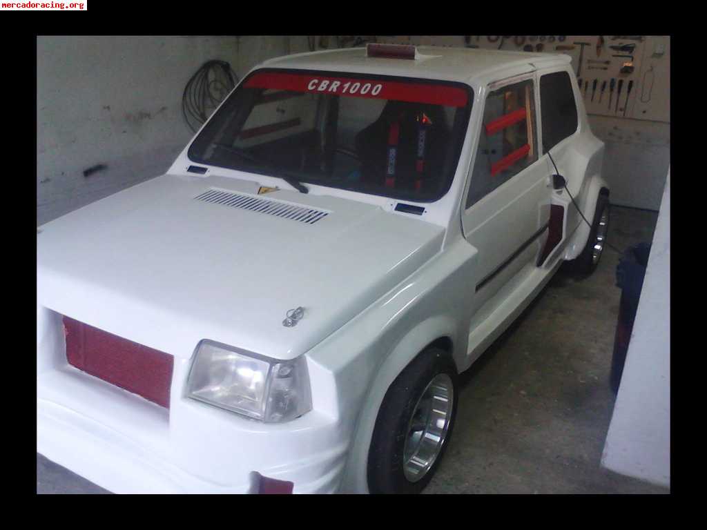 Se vende seat panda con motor cbr 1000