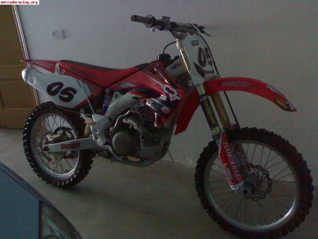 Vendo honda crf 450 del 05 acepto coxe autocross