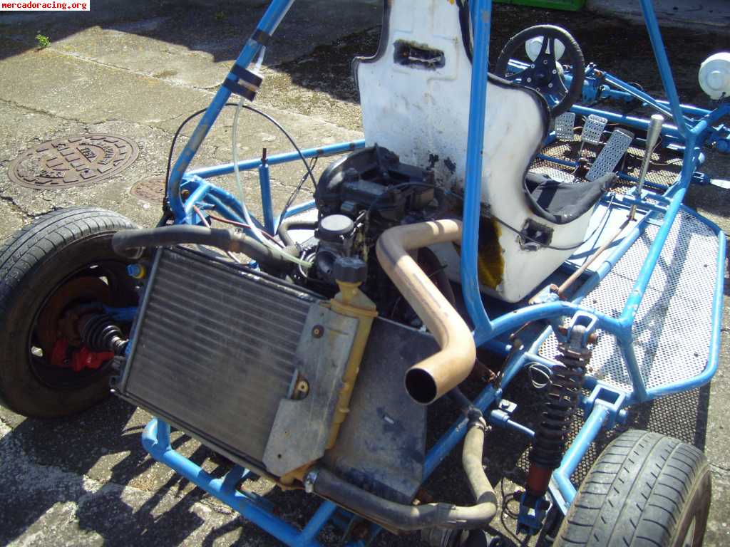 Vendo buggy kart cross con motor 650 cc de kawasaki