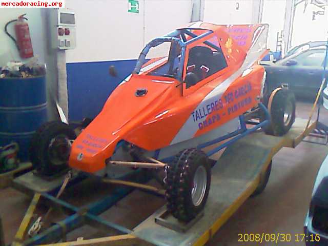 Vendo kart cross modelo speed kar 2 impecable motor yamaha r