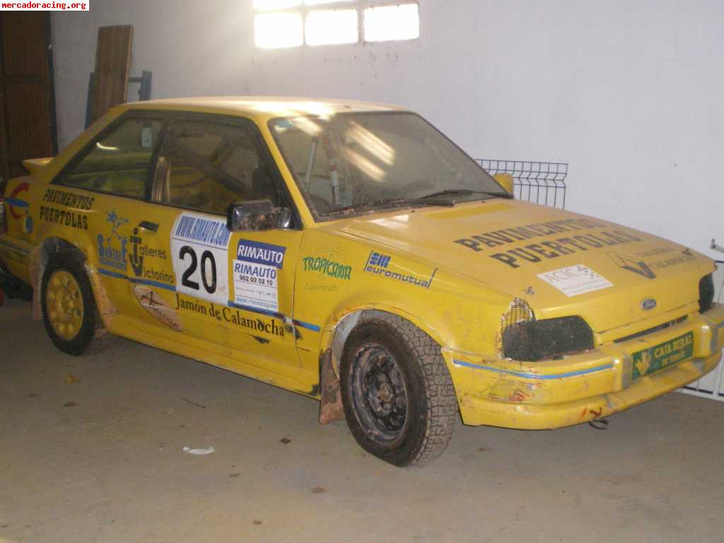 Vendo ford excort xr3i de autocross