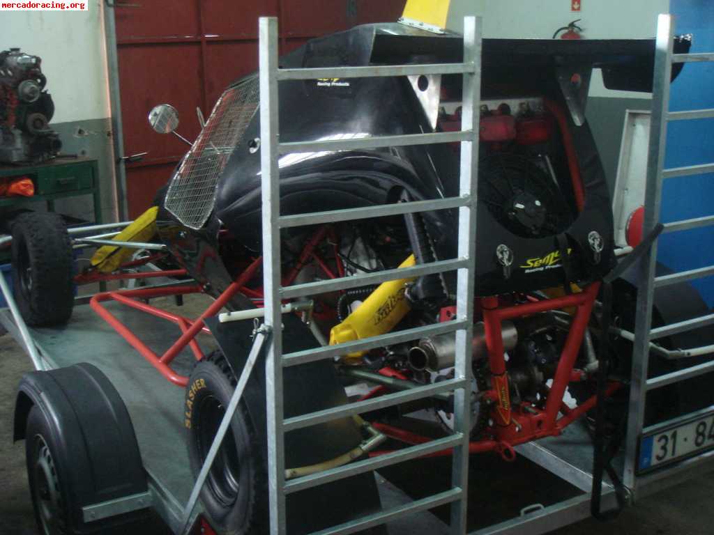 Se vende kartcross semog honda 600 2007