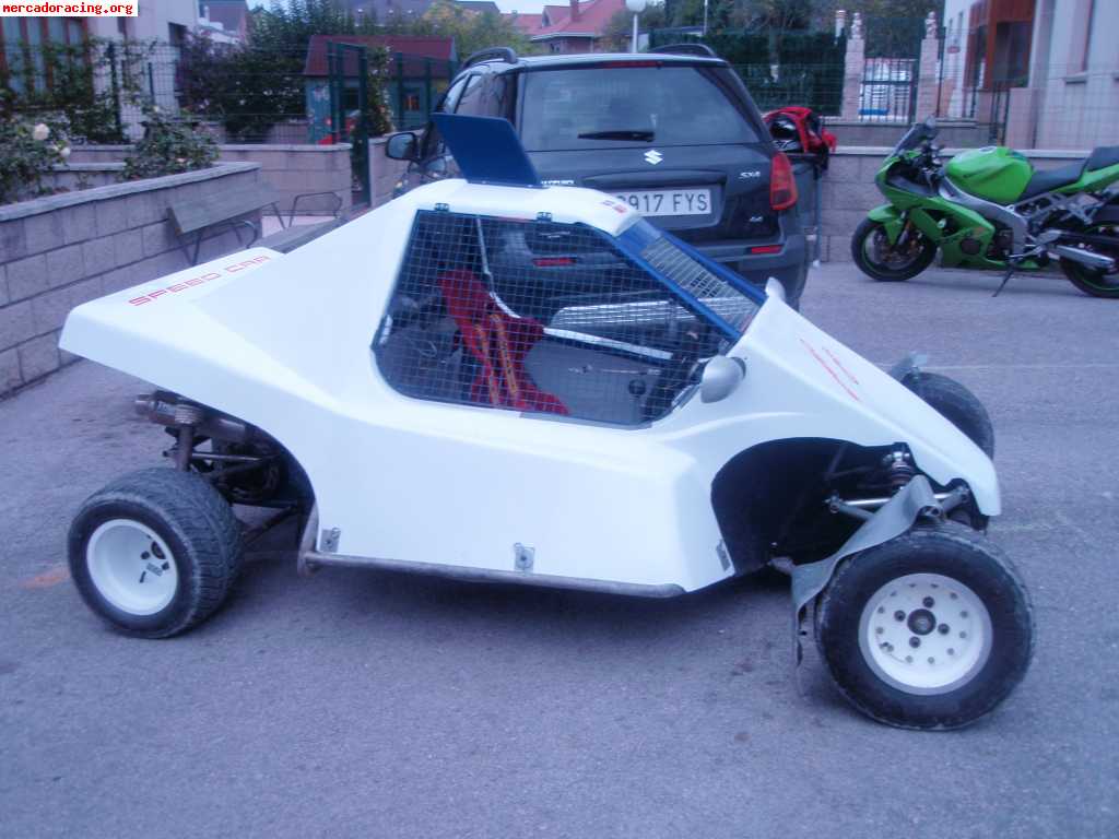 Se vende o cambia speedcar con remolque cerrado 