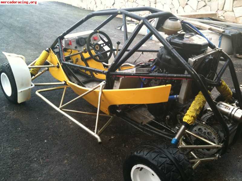 Vendo xtrem  car 2007 con motor suzuki gsxr con centralita y