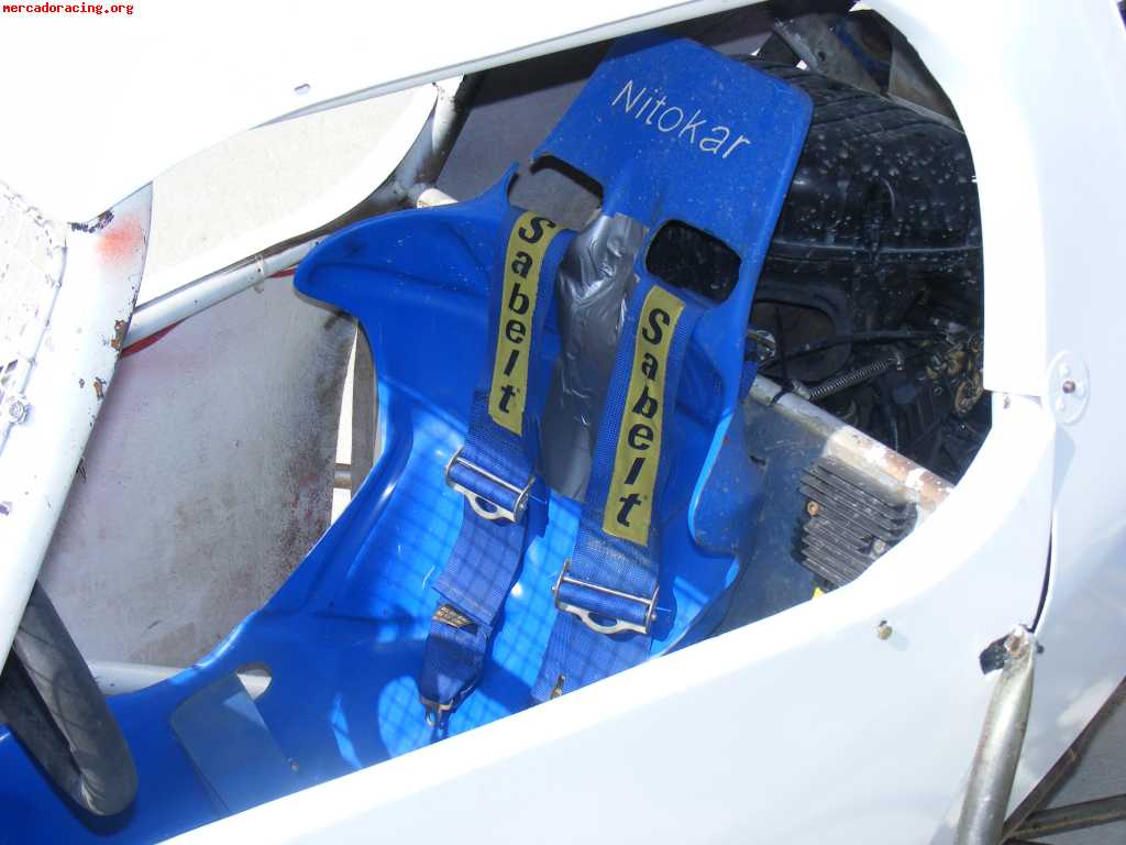 Vendo kart-cross marca nitokar mod:evo1 motor suzuli gsx  20