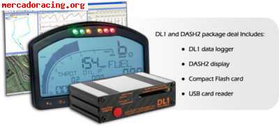 Se vende consola marca race technology usa dl1 data logger/d