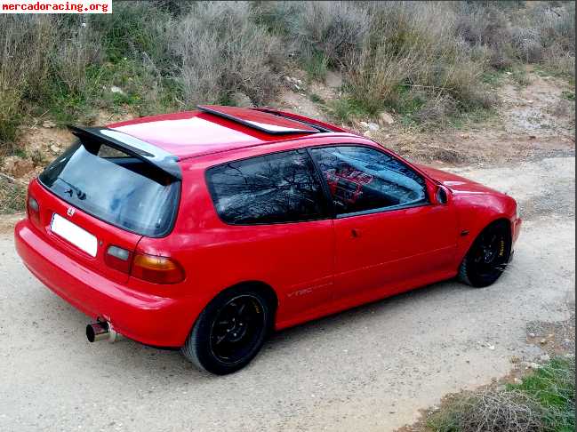 Cambio honda civic vti eg6 restaurado por kart cross en buen