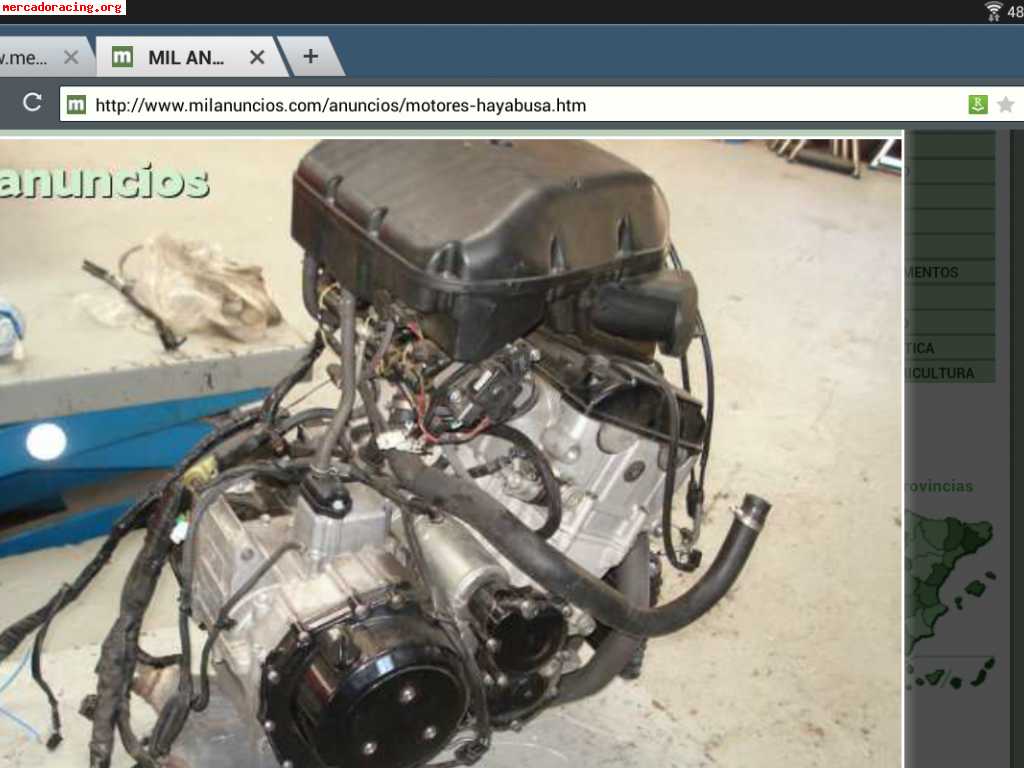 Vendo dos motores hayabusa 2012