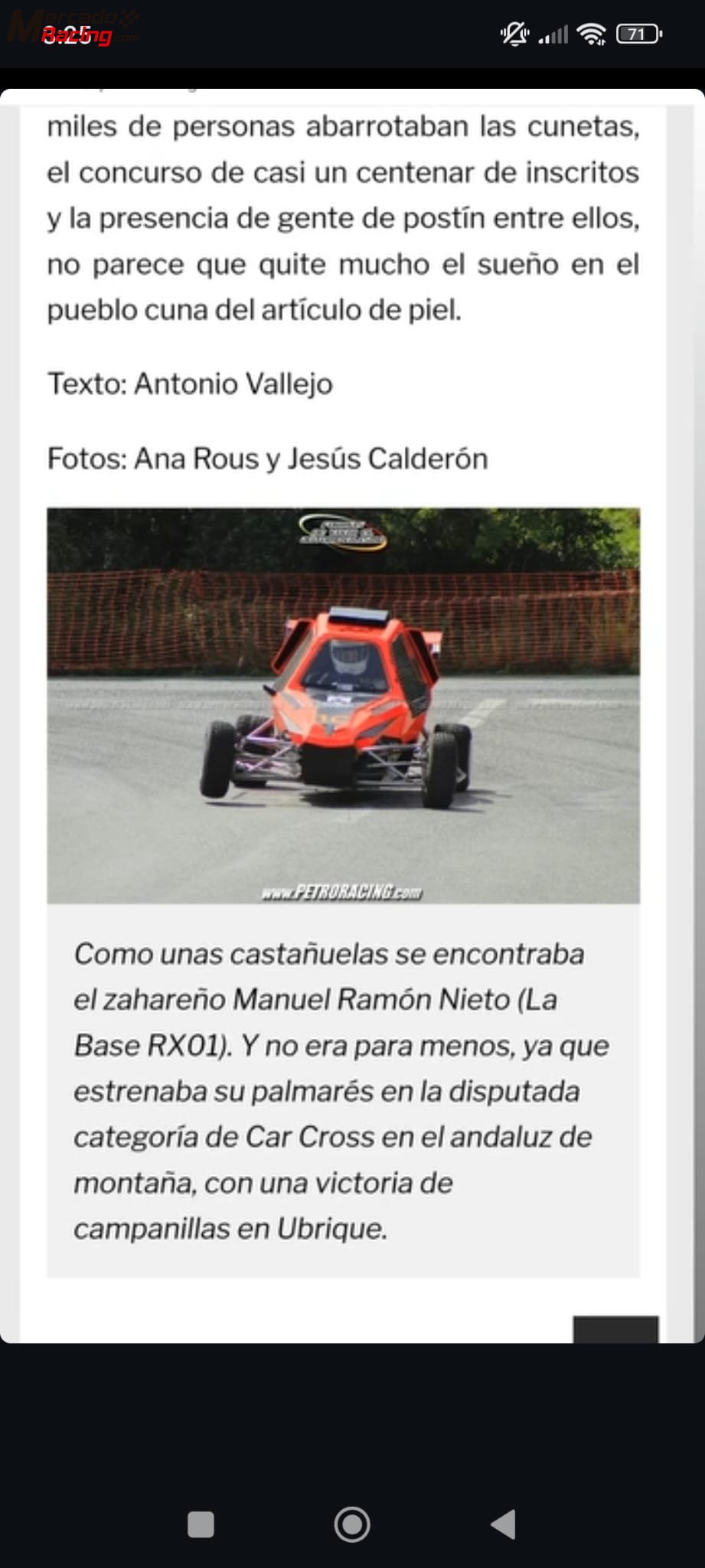 La base rx01 asfalto 