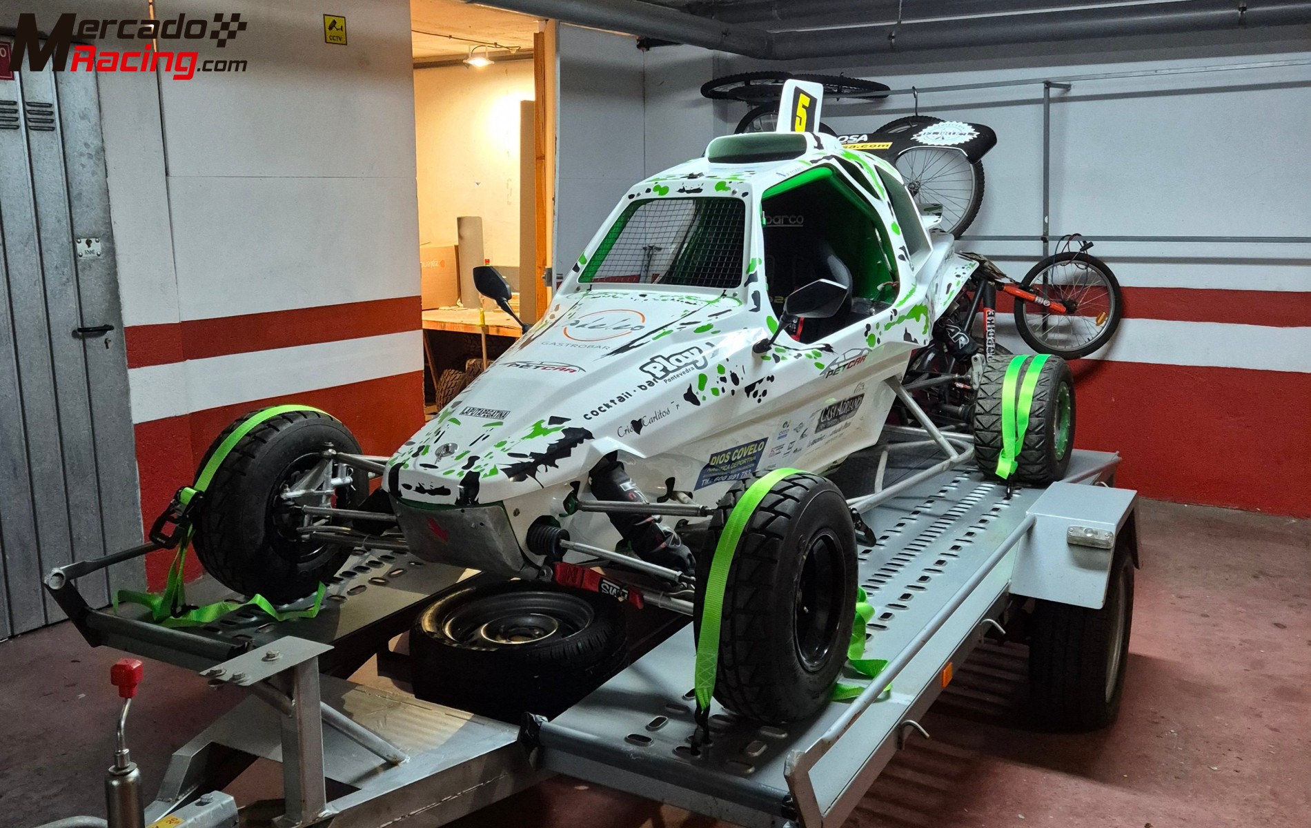 Kartcross yacar + plataforma