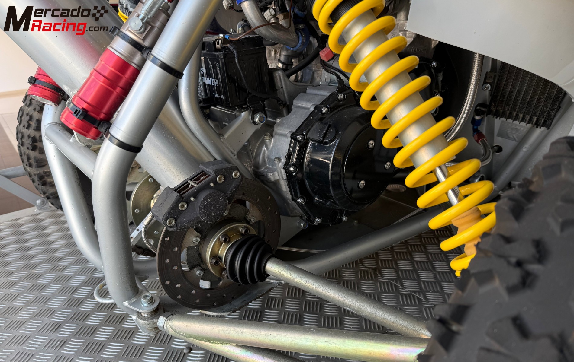 Carscross motor hayabusa 1300 y remolque