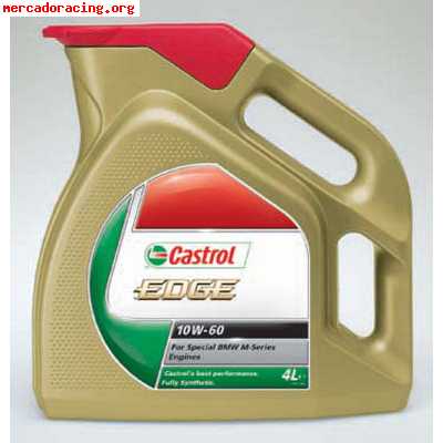 Oferta castrol edge 10w60 4l  filtro aceite de regalo