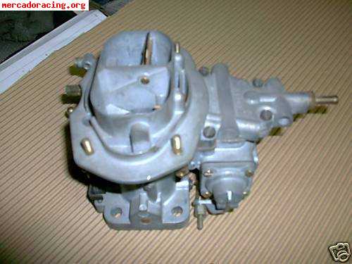 Vendo carburador doble cuerpo renault