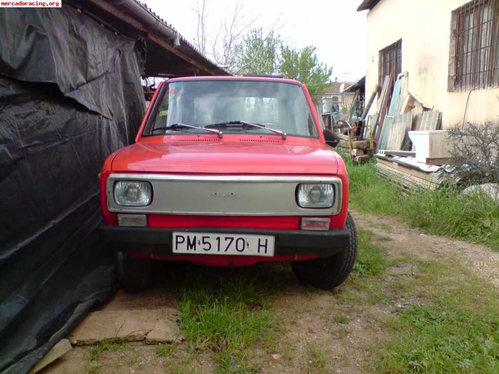 Se vende material de seat 124 