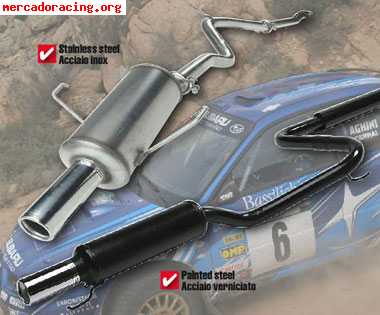 Linea escape omp gr n para saxo vts o 106 rallye