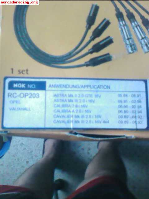 Cables bujia ngk azules 50e