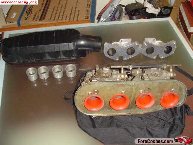Vendo 2 weber 40 dcom con colectores para vw
