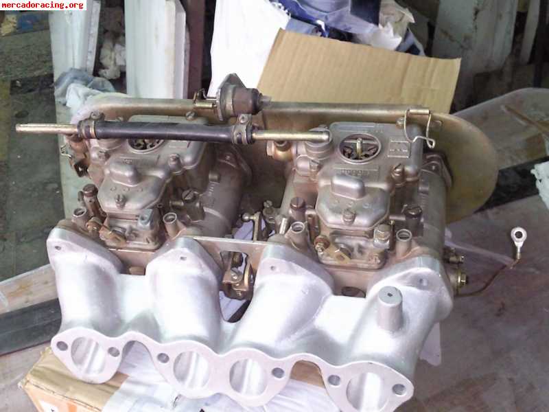 Vendo 2 weber 40 dcom con colectores para vw