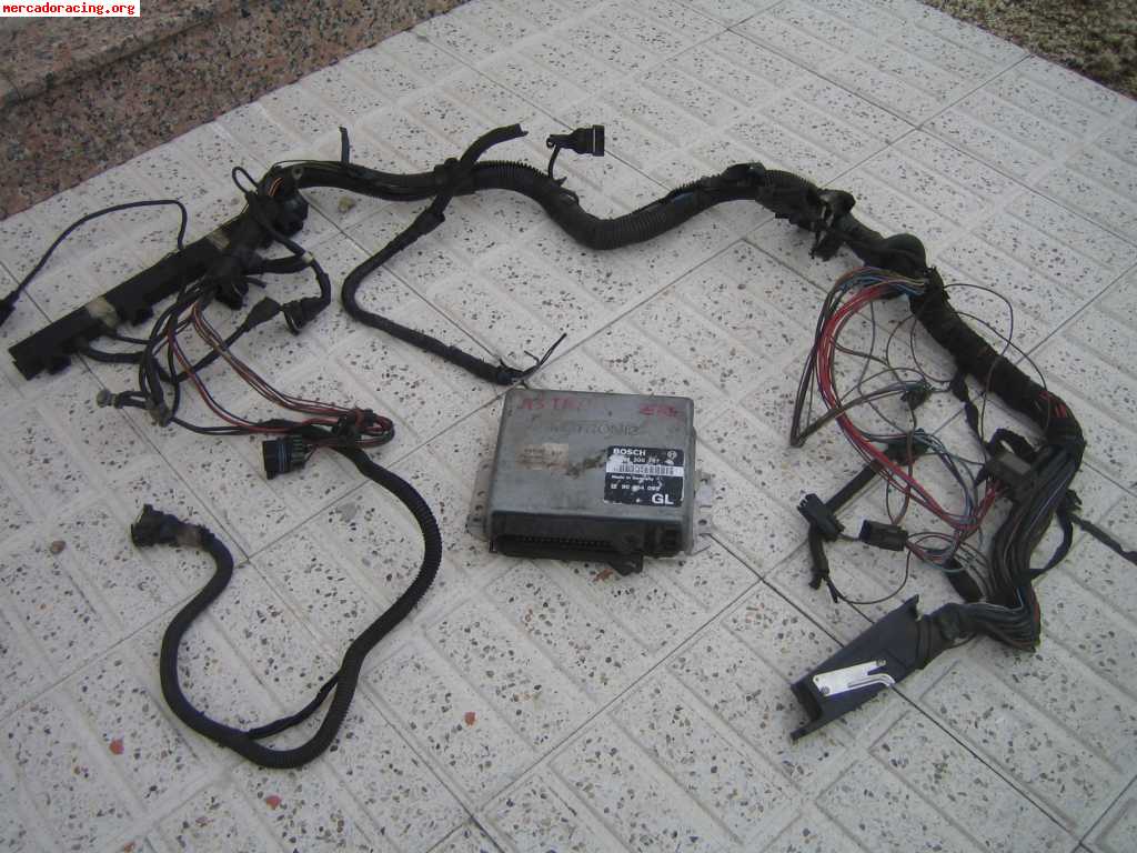 Centralita y instalacion electrica de opel astra gsi 2.0 16v