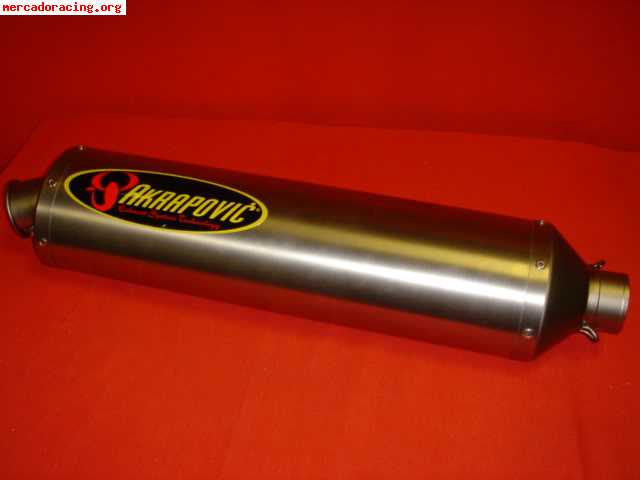 Vendo akrapovic nuevo!!! legal!!!